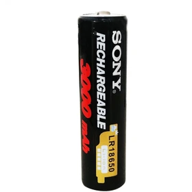 باتری قابل شارژ سونی ICR-18650 ظرفیت ۳۰۰۰ میلی آمپر
