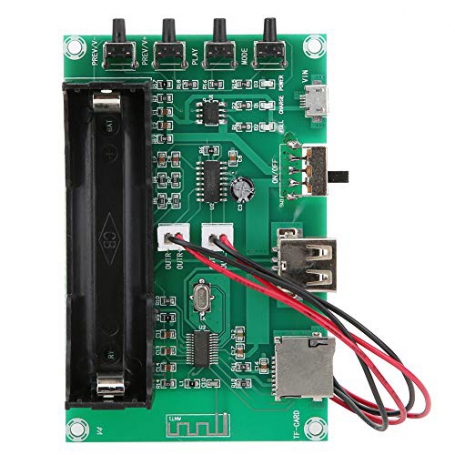ماژول پلیر با آمپلی فایر بلوتوثی 10W با ورودی USB و TF Card مدل XH-A150