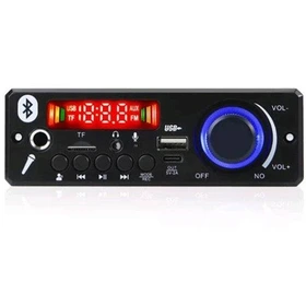 پخش MP3 PLAYER پنلی بلوتوثی با آمپلی فایر 2X80W مدل JX-X1‏