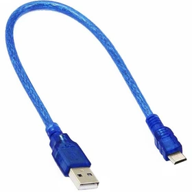 کابل تبدیل Usb به MicroUsbطول 0.3 متر